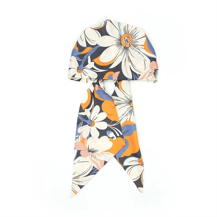 ผ้าพันคอโพลีสีสันสดใส