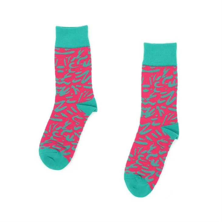 ถุงเท้าคอตตอนลายเส้น