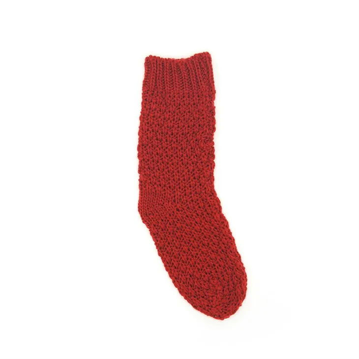 ถุงน่องคริสต์มาสสีแดง