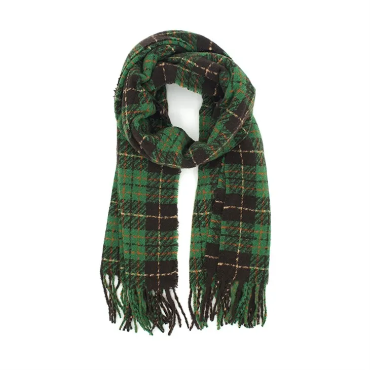 ผ้าพันคอโพลีสไตล์วินเทจสุดหรู