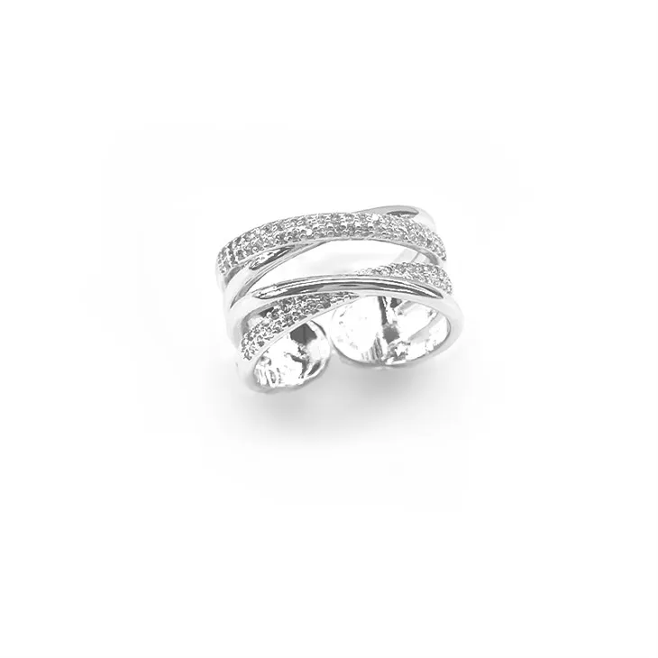 แหวนเงินแบบขัดเงา